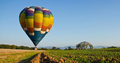 vol montgolfière saumur loire