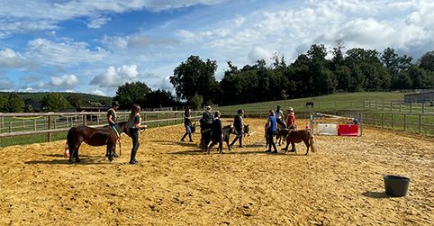 balade à cheval saumur