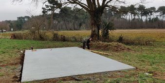 terrassement construction tipis